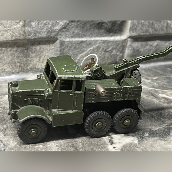 Dinky Supertoys Meccano Recovery Tractor Tow #661 Green Made In England - Picture 11 of 12